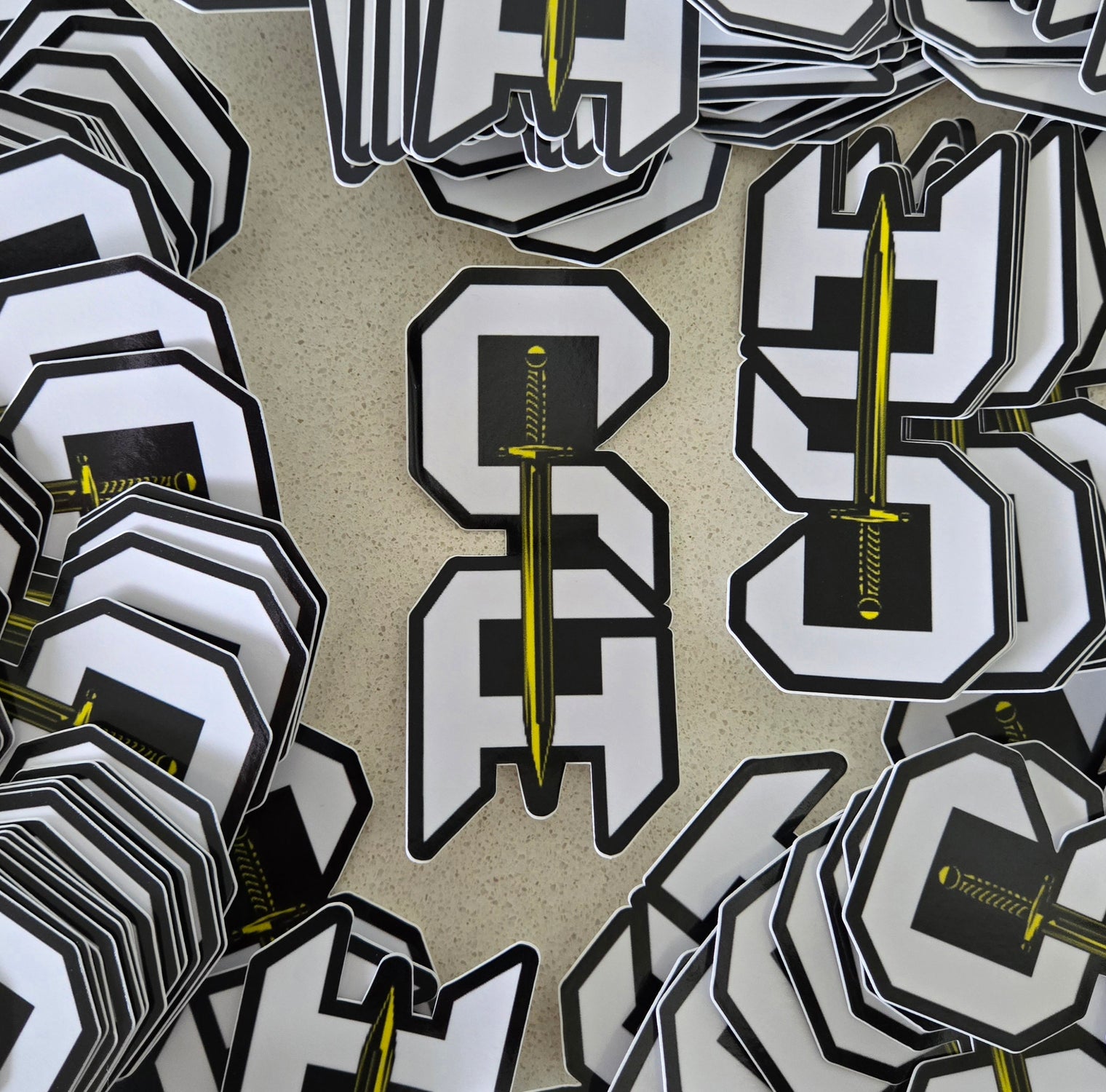 Tribute Sticker - White